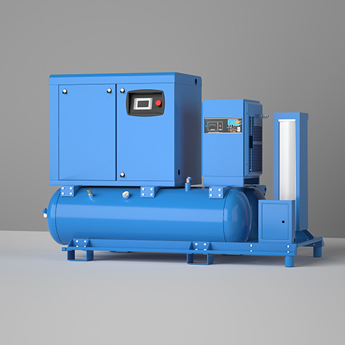 5 ใน 1 22kw สองถังแม่เหล็กถาวรสกรูปแปลงความถี่เครื่องปรับอากาศ