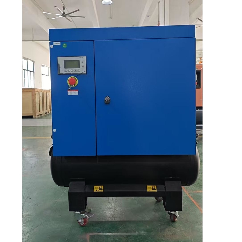เครื่องปรับอากาศแบบสกรูแม่เหล็กถาวรแบบ 1 ขั้นตอน 220v/380v พร้อมเครื่องควบคุมที่ฉลาด JD-10AT เพื่อการใช้งานง่าย