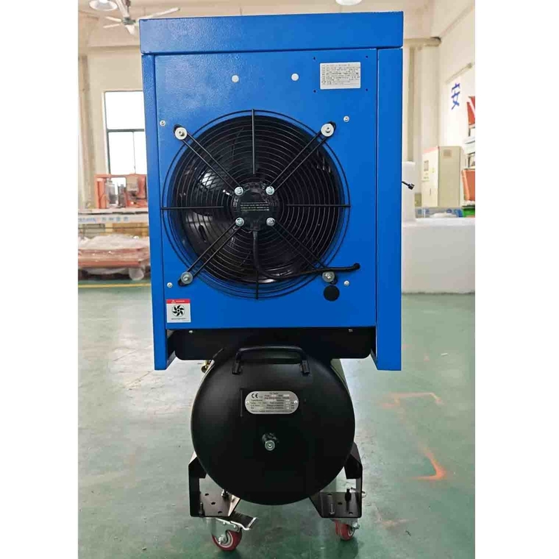มินิ เครื่องบดอากาศอุตสาหกรรมขนาดเล็ก 2.2kw 3.7kw 4.5kw 5.5kw 7.5kw 9kw เครื่องบดอากาศสกรูระยะเดียวพร้อมถัง