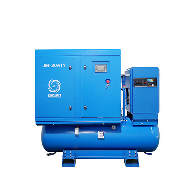 4 ใน 1 22kw เสมอแม่เหล็กสกรูแปลงความถี่ เครื่องปรับอากาศสําหรับเครื่องตัดเลเซอร์